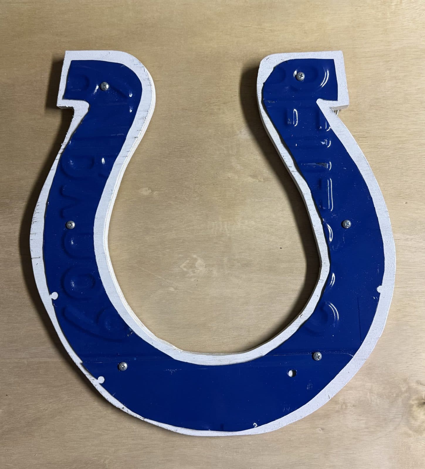 Indianapolis Colts license plate art β in stock